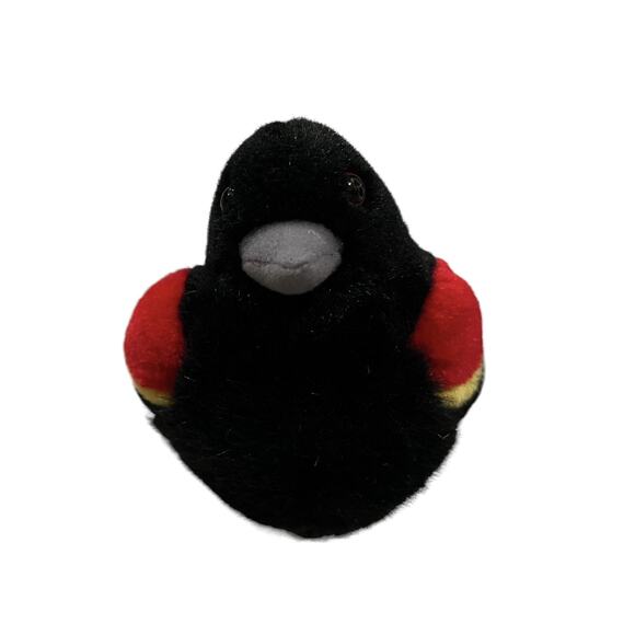 Vintage Audubon Wild Republic Red-Winged Blackbird Plush W/ Bird Sounds 78327 - Picture 1 of 9